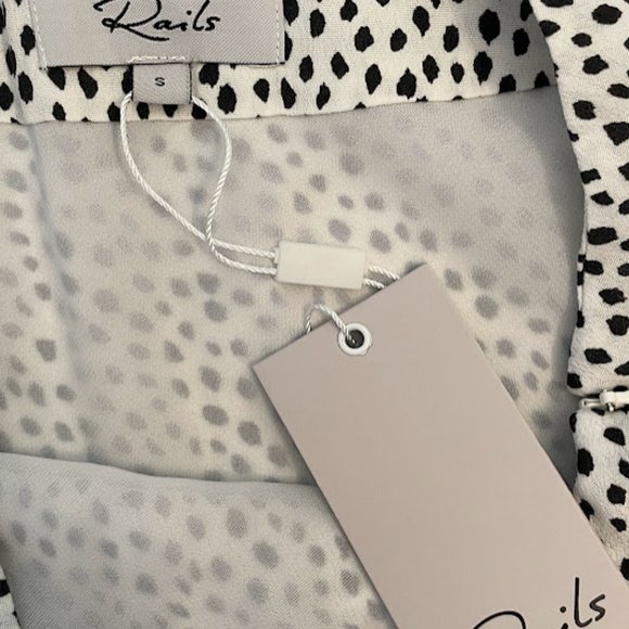 Rails London Spotted Slip Skirt - Picture 6 of 8